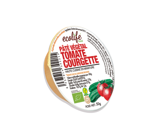 Pâté végétal tomate courgette