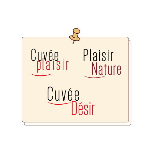 Cuvée Plaisir, Cuvée Désir, Plaisir Nature