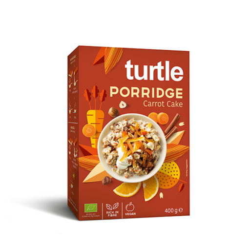 Porridge "carrot cake"