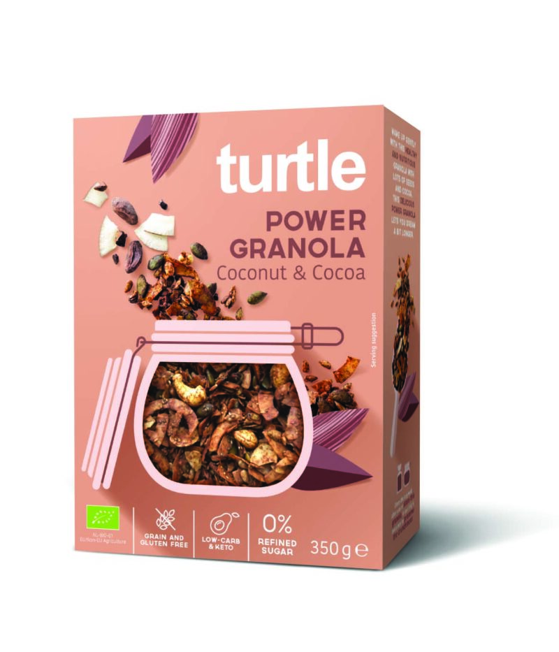 Power granola noix de coco et chocolat