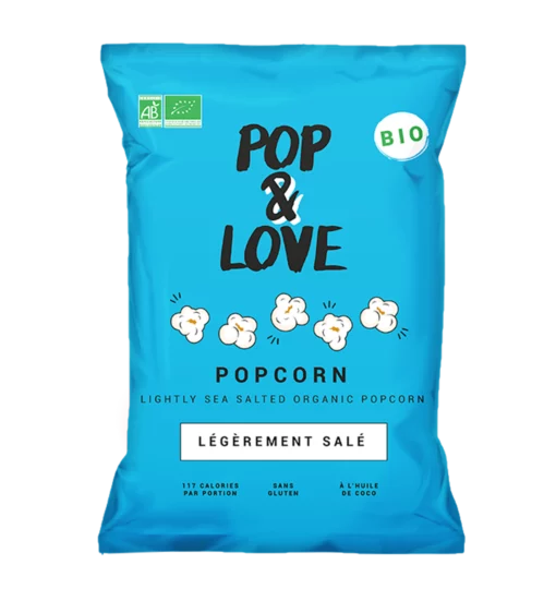 Popcorn légèrement salé